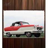 Металлическая табличка Nash Metropolitan Convertible